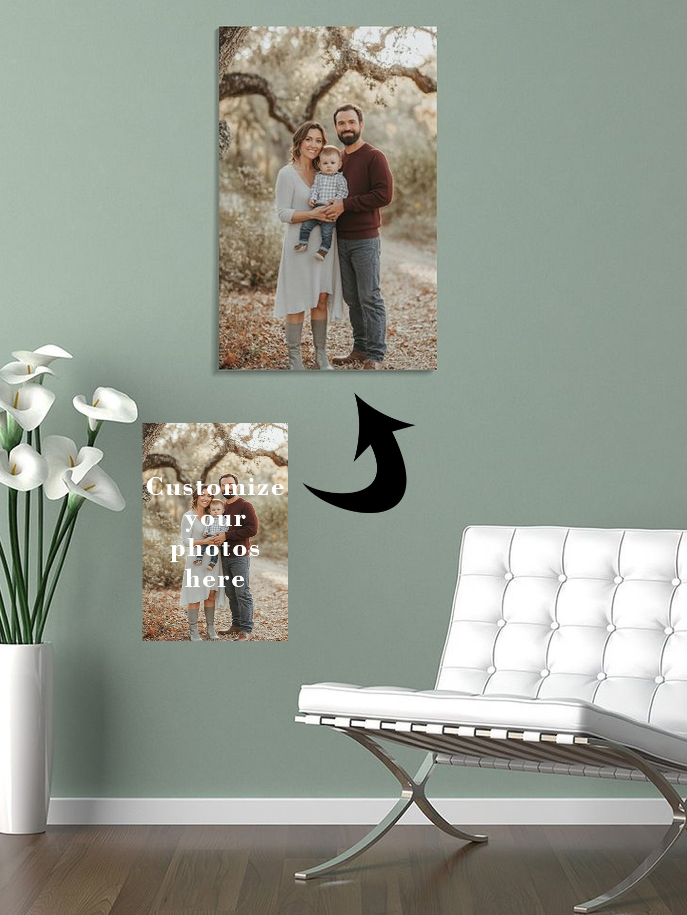Home Of Textiles - Customized Canvas (frameless only painting) Customize