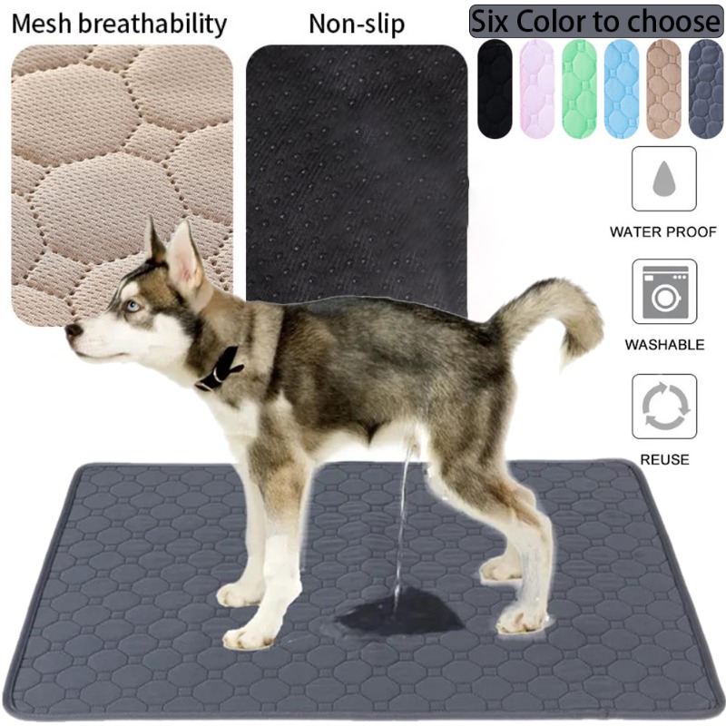 Mattress Protector Waterproof - Reusable Dog Pee Pad Blanket Absorbent