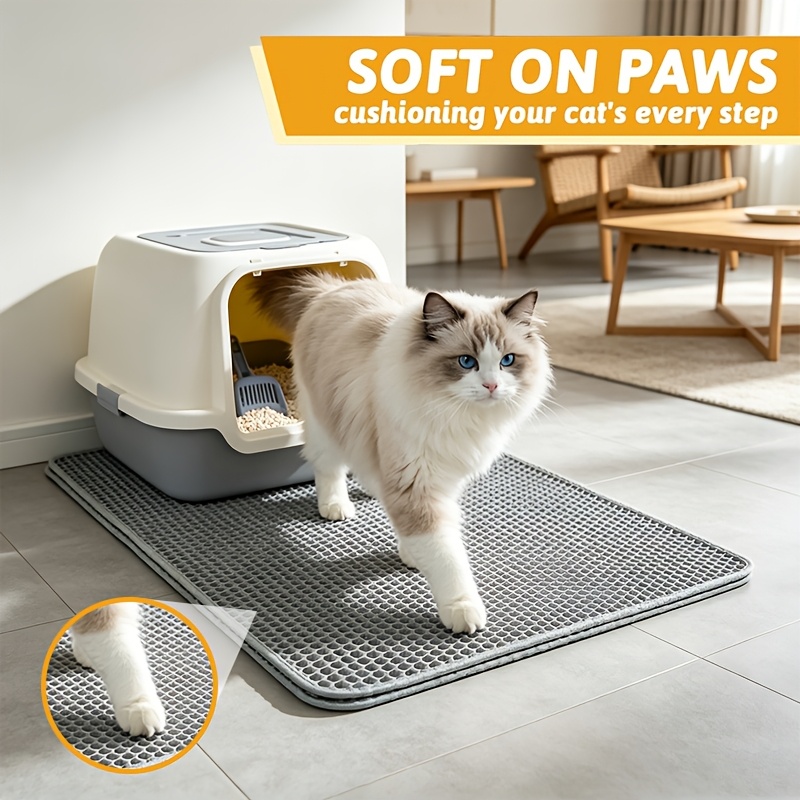 Cat Litter Mat Double-Layer Cl - Mattress Protector Waterproof review and price