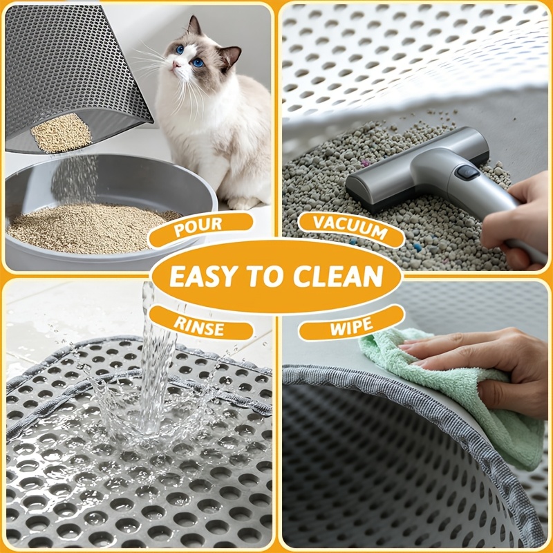 Cat Litter Mat Double-Layer Cl - Mattress Protector Waterproof review and price