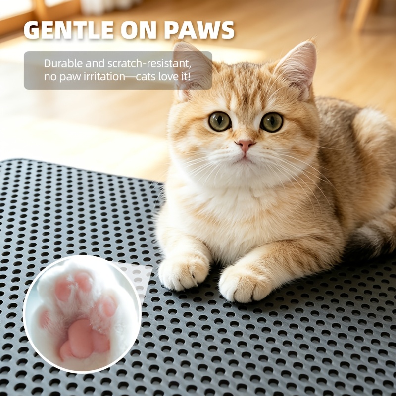 Cat Litter Mat Double-Layer Cl - Mattress Protector Waterproof review and price