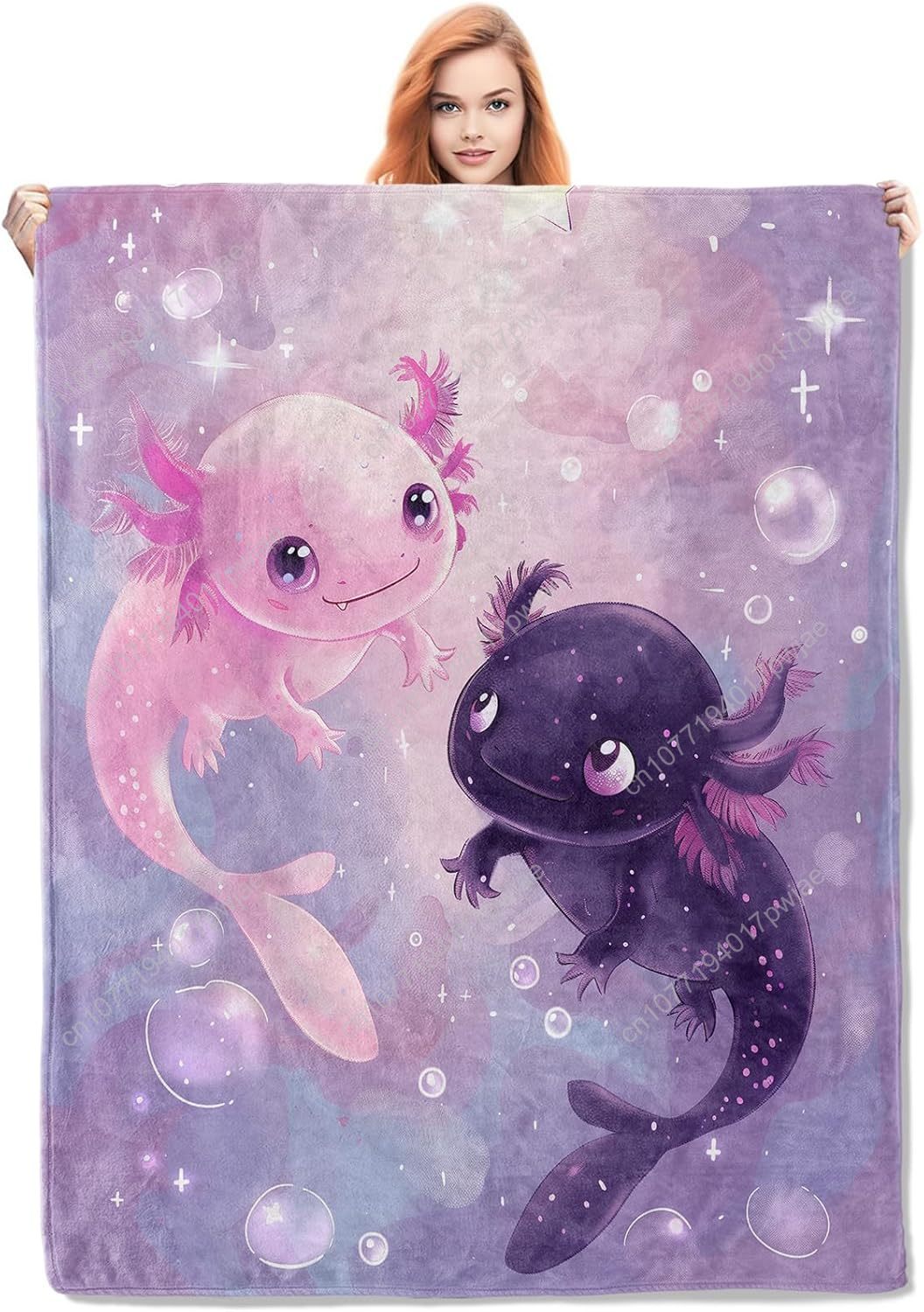 Axolotl Blanket Cute Axolotls  - Home Of Textiles review and price