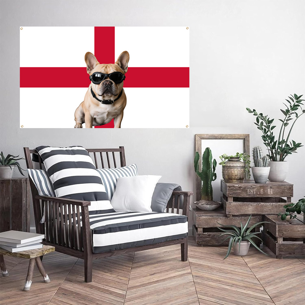 1pc 2D FLAT Personalize Englan - Home Of Textiles review and price