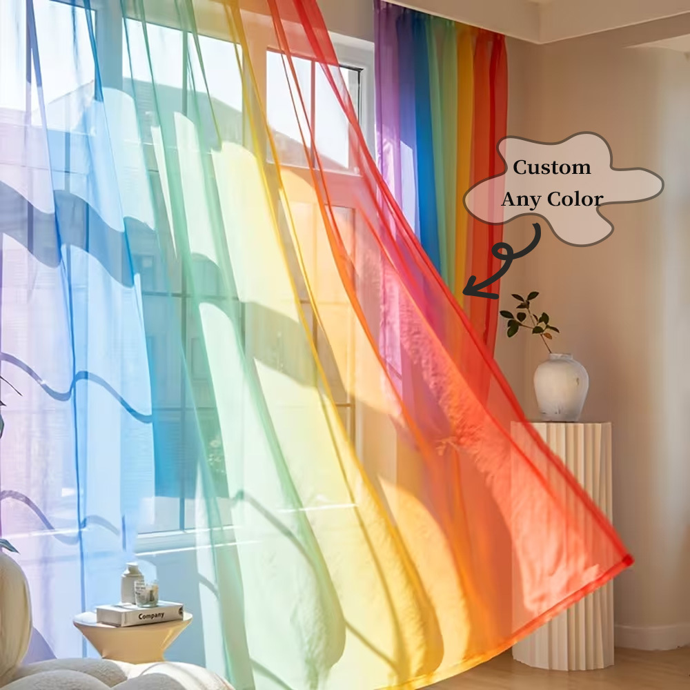 Custom 2D Flat 2pcs Sheer Curt - Home Of Textiles review and price