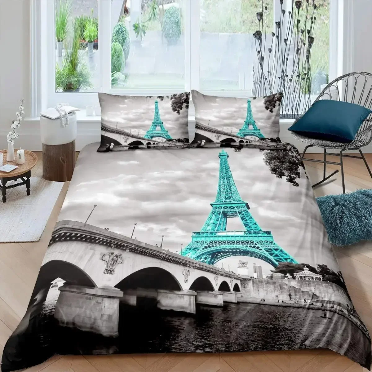 Eiffel Tower Paris Theme Comfo - Home Textiles Paris review and price