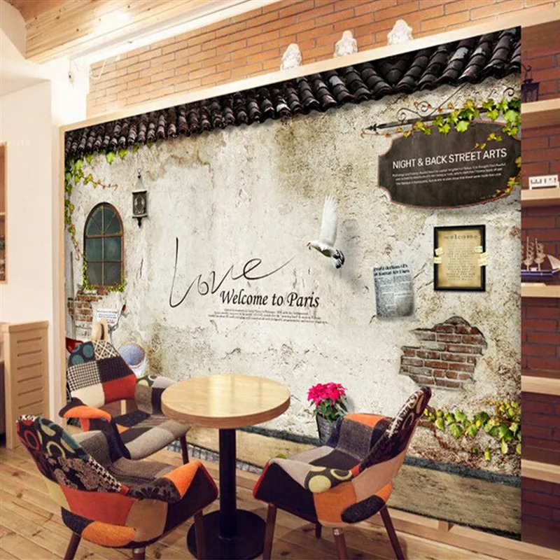 Papel De Parede 3D Custom Wall - Home Textiles Paris review and price
