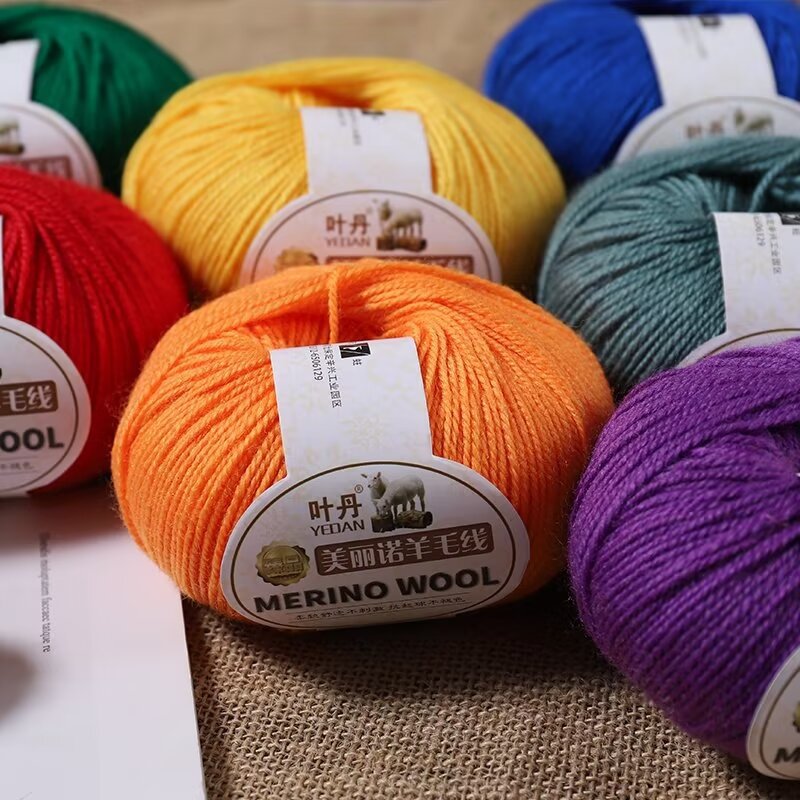 50g/Pc Hand knitting Merino Wo - Wool Blanket Herringbone review and price